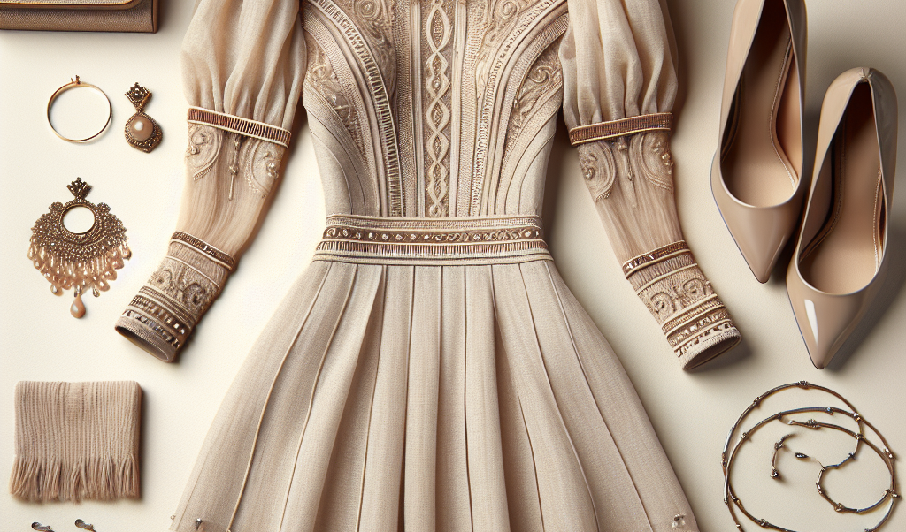 Jakie buty do beżowej sukienki