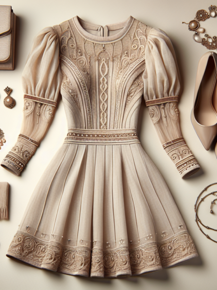 Jakie buty do beżowej sukienki