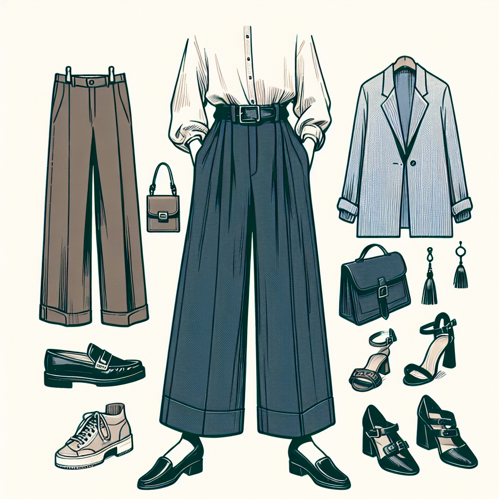 Jakie buty do szerokich spodni